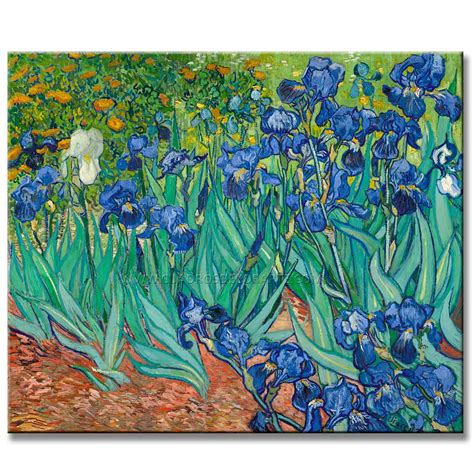 Quadro Lirios De Van Gogh