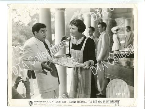 Il See You In My Dreams 1952 8x10 Promo Still Danny Thomas Doris Day