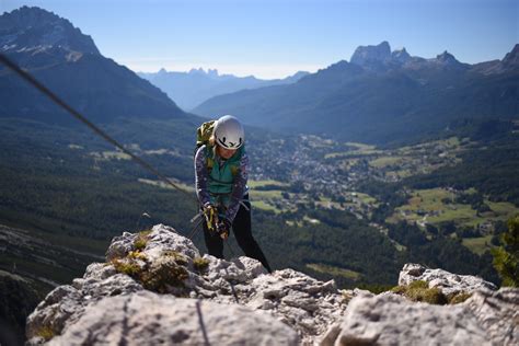 Strobel Via Ferrata Cortina D Ampezzo Official Dolomites Website