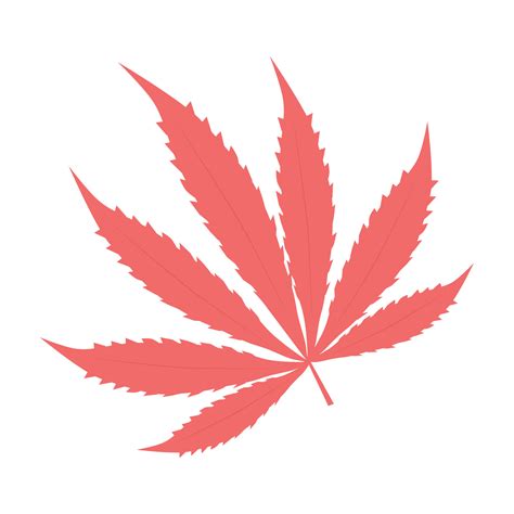 Vector cannabis leaf isolated on white background 31388611 Vector Art ...