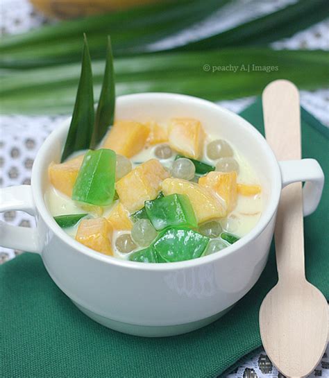 Mango Pandan Dessert Recipe by Shalina - CookEatShare