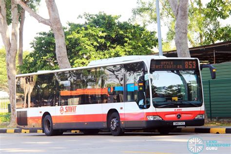 SMRT Mercedes Benz Citaro SMB174S Service 853 Land Transport Guru