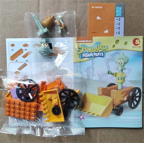Bob Esponja Squarepants nickelodeon Bikini Bottom Explorar Bloques De Construcción Colección