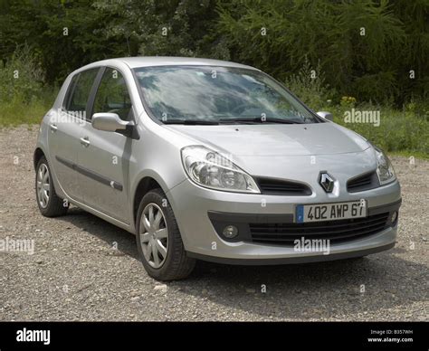 CLIO III RENAULT FRENCH CAR Stock Photo Alamy