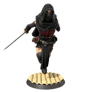 Weeb Ninja Made With Hero Forge