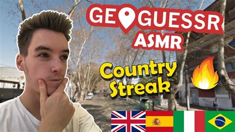 Asmr Geoguessr Country Streak 🔥 Live Youtube