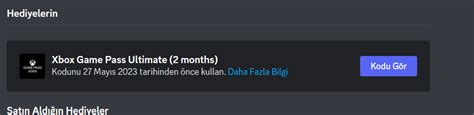 Discord Nitro Al Nd Nda Ayl K Game Pass Veren Kampanya Devam Ediyor