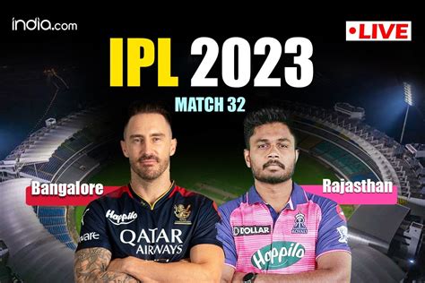 HIGHLIGHTS RCB Vs RR IPL 2023 Score Bangalore Prevail By 7 Runs In