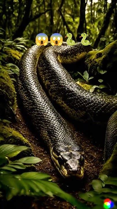 Anaconda Is Largest Snake 🐍🐍😱 Shorts Ytshorts Viral Ytshort