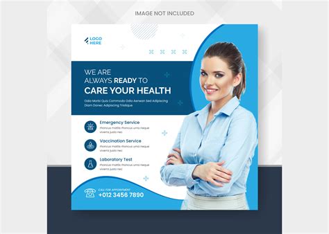 Healthcare Social Media Template Graphic by Creative_View · Creative ...