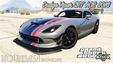 Gta 5 Dodge Viper Srt Acr 2016 Youtube