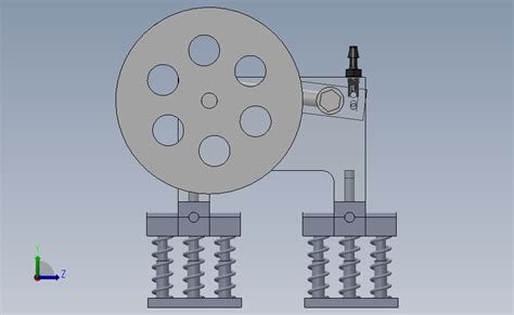 气动马达solidworks 2017模型图纸下载 懒石网