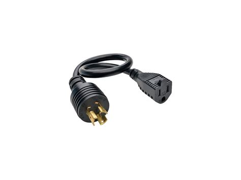 Tripp Lite Model P025 001 1 Foot Heavy Duty Power Adapter Cord 15A