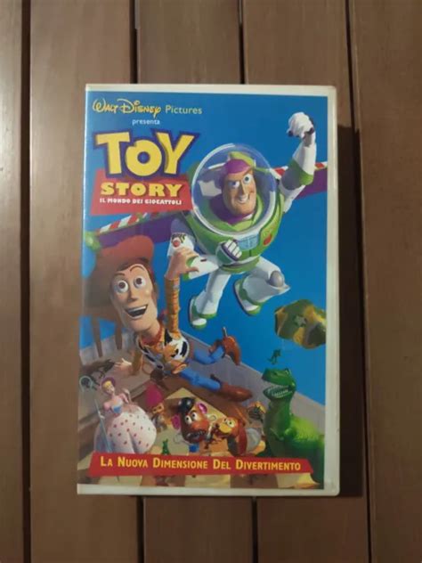 Toy Story Vhs Walt Disney Pixar Vs Con Inserti Interni Rara