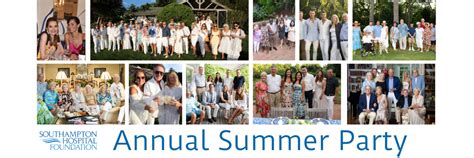 Stony Brook Southampton Hospital S Th Annual Summer Party Hamptons