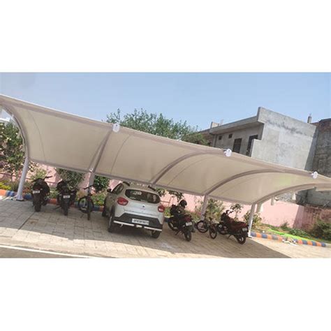 Ss Car Parking Tensile Structure Color As Per Availability At Best