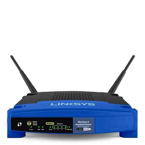 Linksys Wireless-G Broadband WiFi Router, Blue (WRT54GL) - Walmart.com ...