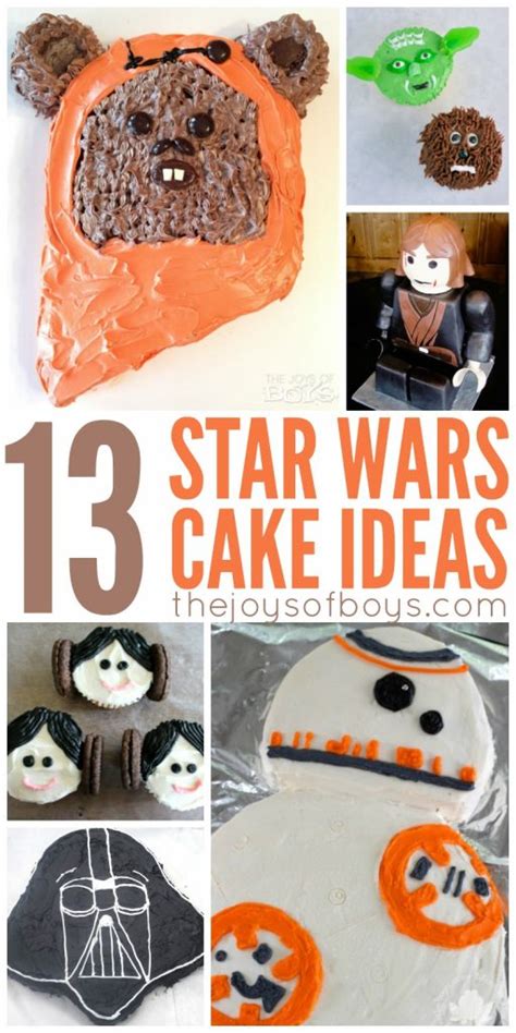 Homemade Star Wars Cakes