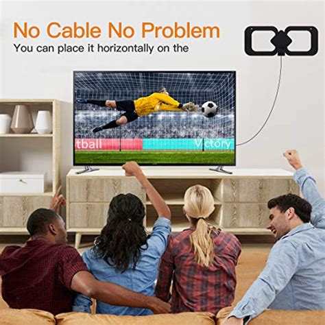 TV Antenna Amplified HD Digital Indoor TV Antenna Up To 200 Miles