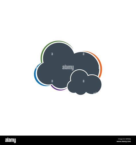 Cloud Logo Design Template Stock Vector Image And Art Alamy