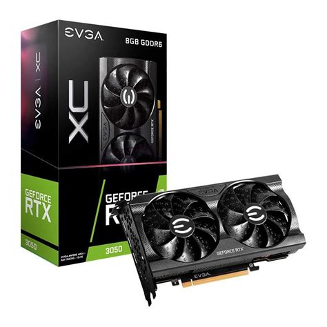 Placa de Vídeo EVGA NVIDIA GeForce RTX 3050 XC LHR 8GB GDDR6 Império