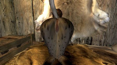 Skyrim Sexy Khajiit Nude Cumception