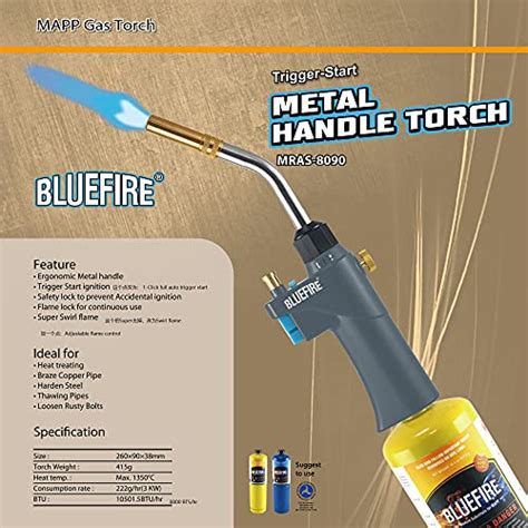 Bluefire Bts Auto On Off Trigger Start Heavy Duty Gas Welding