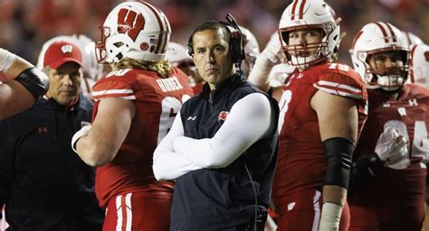 Wisconsin Head Coach Luke Fickell Badgers “had To Weather A Storm