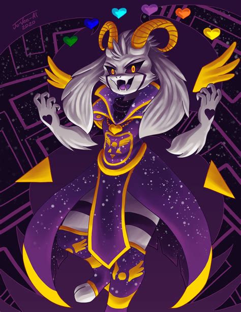 Asriel Dreemurr God Of Hyperdeath By Jo Vee Al On Deviantart