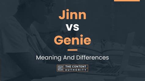 Jinn Vs Genie Meaning And Differences