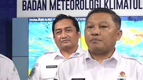 Bmkg Waspada Potensi Cuaca Ekstrem Di Jabodetabek Sepekan Ke Depan