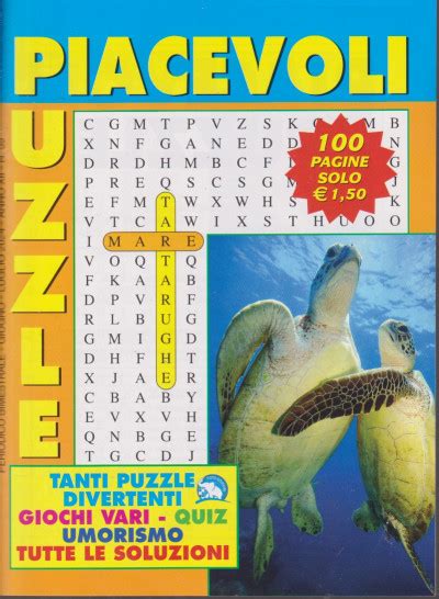 Piacevoli Puzzle N 59 Bimestrale Giugno Luglio 2024 100