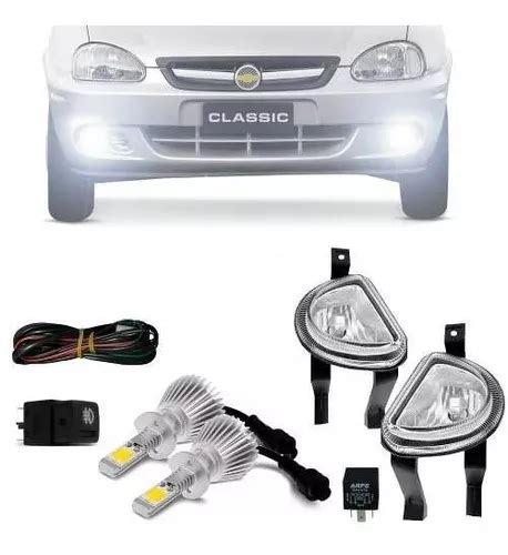 Kit Farol De Milha Corsa Classic Hatch 00 A 10 Xenon Led