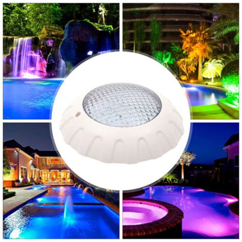 Ip Waterproof W V Led Pool Lights Underwater Rgb Swimming Light