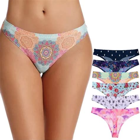 Set Pz Pantaleta Bikini Para Mujer Elegantes Y Elásticas MercadoLibre