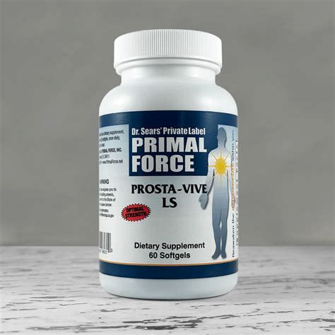 Prosta Vive Ls Primal Force Dr Al Sears M D Natural Supplements