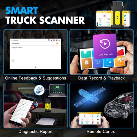 NEXPEAK K2 Heavy Truck Scanner Diagnostic Tool for Truck DPF Cluster ...