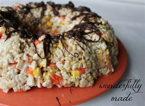 Wonderfully Made Rice Krispie Bundt Cake