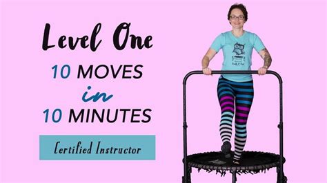 10 Moves In 10 Minutes Rebounding Workout Beginners With Balance Bar