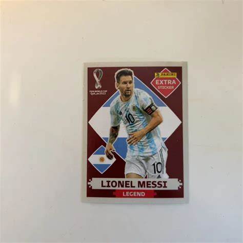 Lionel Messi Panini Qatar Coupe Du Monde De La Fifa