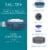 Bestway SaluSpa Milan AirJet Inflatable Hot Tub With EnergySense Cover Blue 1 Piece Ralphs