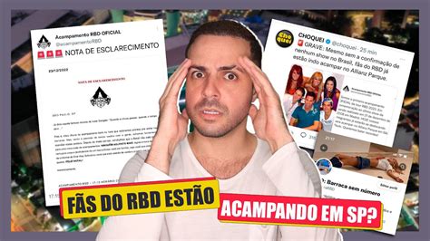 F S Acampam Pro Show Do Rbd Em Youtube