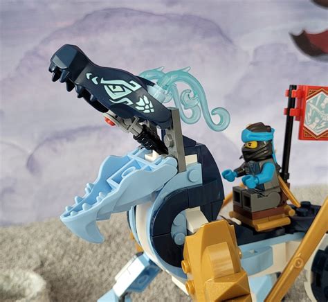 LEGO Ninjago 71800 Nyas Wasserdrache EVO Im Review Zusammengebaut