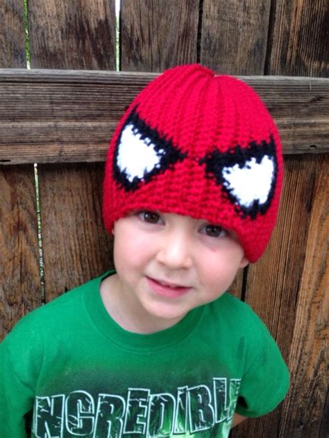 Spiderman Beanie Crochet Pattern