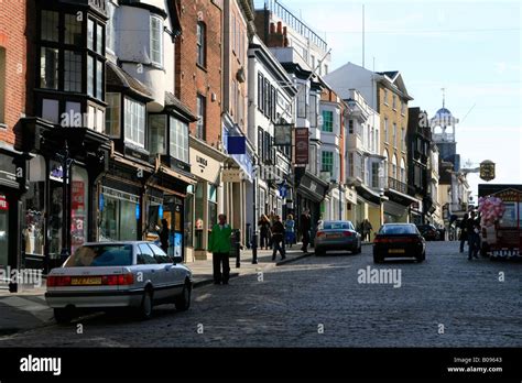 Guildford Town Centre Surrey England Uk Gb Stock Photo Alamy