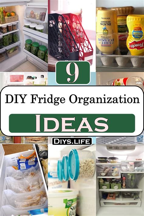 9 Diy Fridge Organization Ideas And Hacks Diys