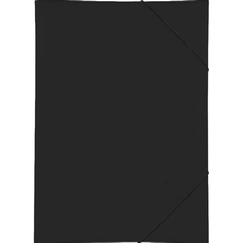 pagna folder   elastic fastener pp black office supplies