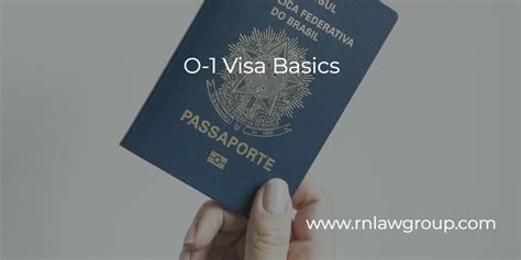 O 1 Visa Basics Reddy Neumann Brown Pc