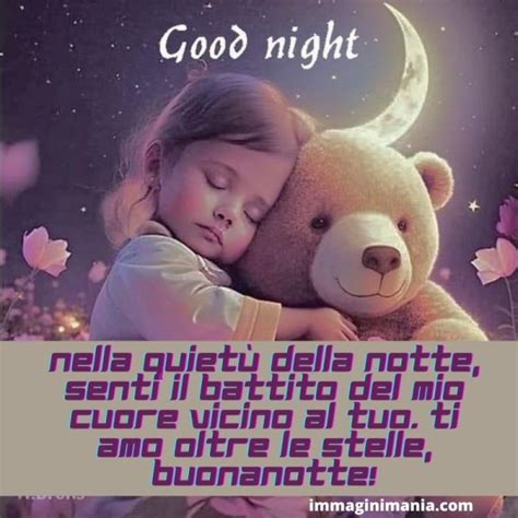 41 Frasi Della Buonanotte Per Bambini Immagini Mania