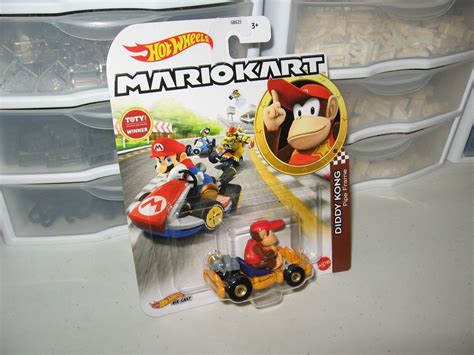 Mariokart Hot Wheels Diddy Kong Hard To Find New